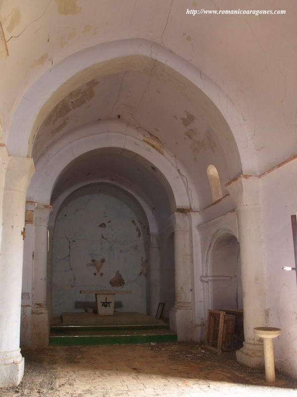 INTERIOR HACIA LA CABECERA